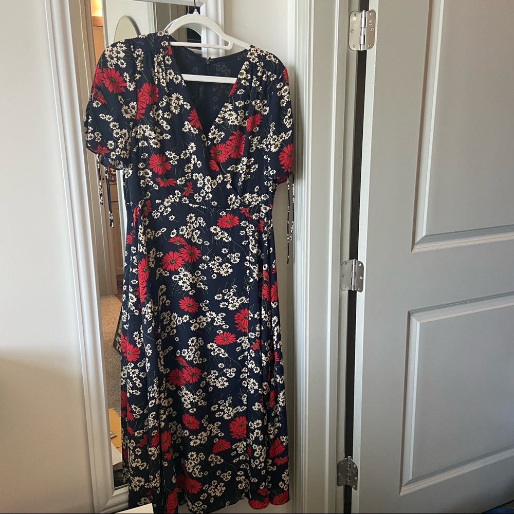 Made well floral wrap dress